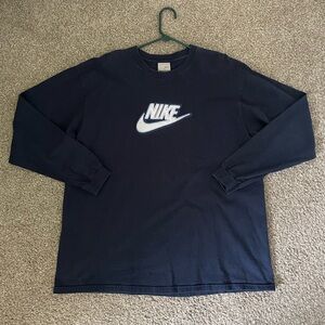 Vintage Y2K Nike Swoosh Long Sleeve T-shirt